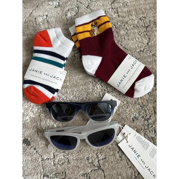 Janie and Jack Boys Accessories bundle Set 4‎ pieces - Picture 1 of 4